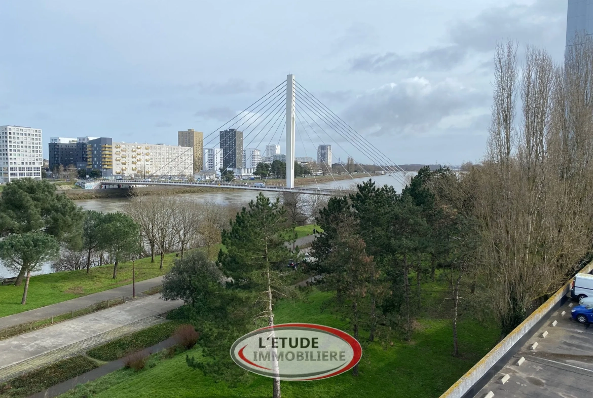 Appartement T2 à Nantes Beaulieu avec locataire en place – Investissement locatif rentable 