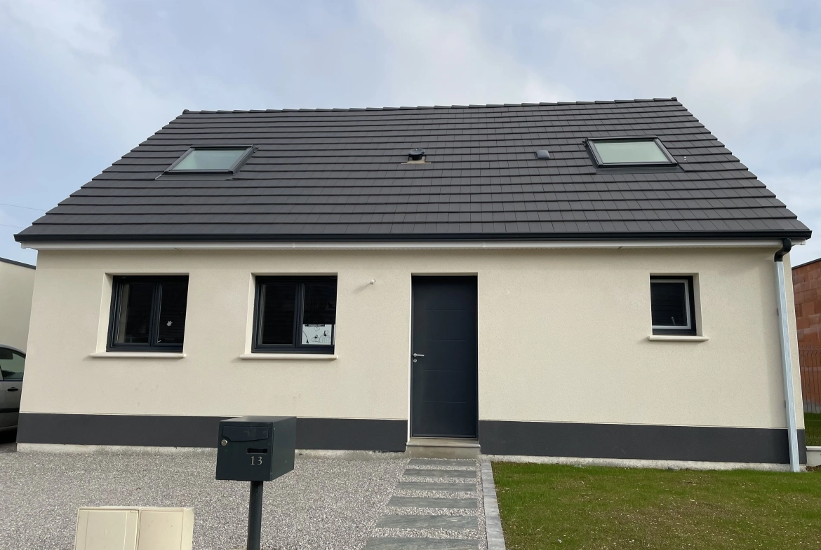 Terrain constructible plat à Airaines proche commodités 