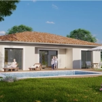 villa moderne avec vue dégagée proche Hurigny - terrain de 800m²