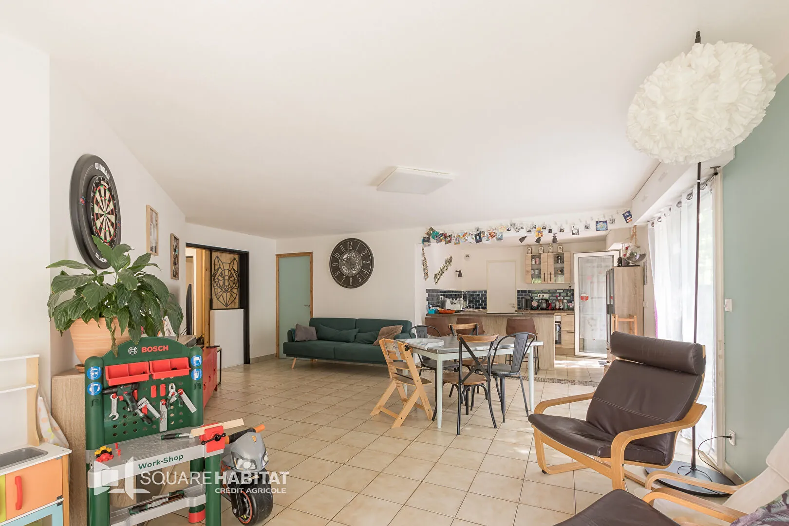 Appartement de 97m2 à Gap avec jardin, garage et cave, proche du centre-ville 