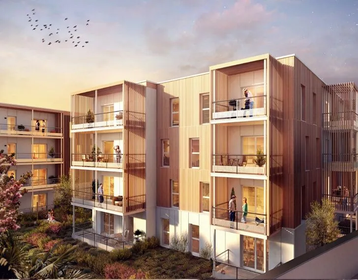 Appartement neuf 3 pièces à Sète sur le mont Saint Clair proche commerces 