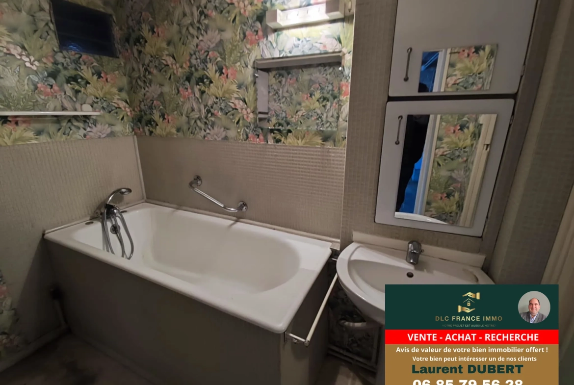 Maison à vendre à Aulnoye-Aymeries avec 3 chambres et garage - Secteur calme 