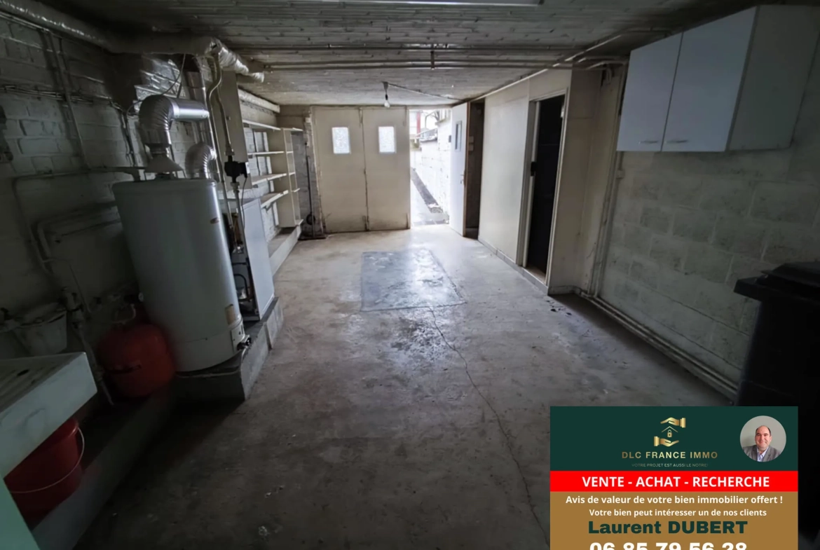 Maison à vendre à Aulnoye-Aymeries avec 3 chambres et garage - Secteur calme 