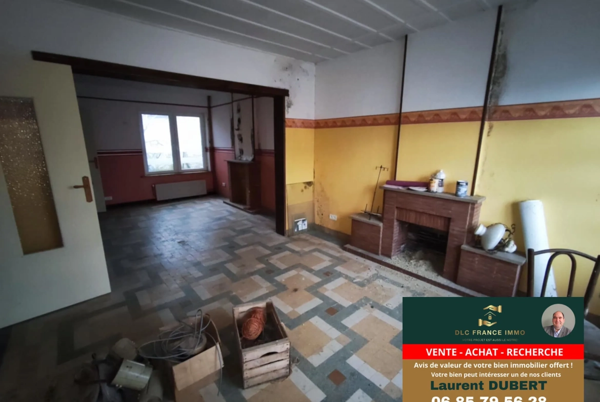 Maison semi-individuelle à Leval de 152 m² avec grand potentiel 