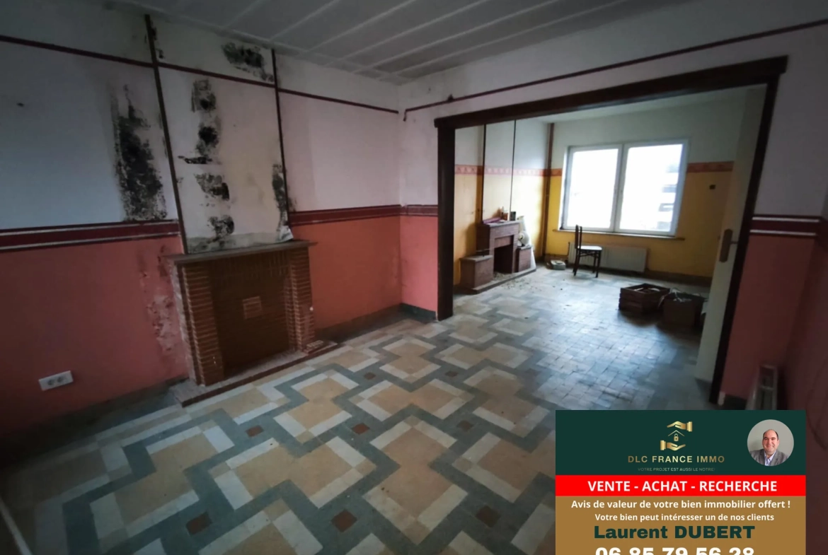 Maison semi-individuelle à Leval de 152 m² avec grand potentiel 
