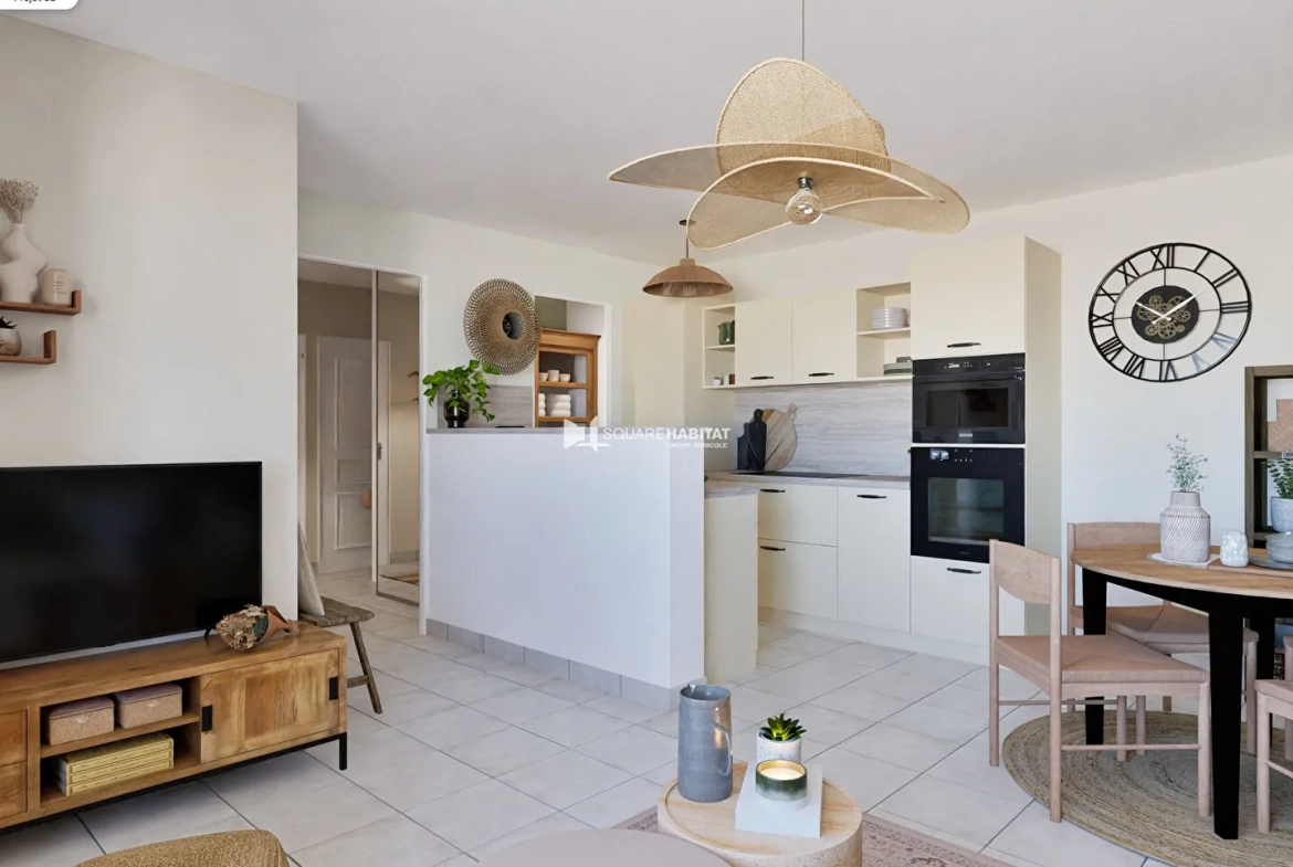 Appartement 3 pièces à Gap avec terrasse et parking, idéal investisseur ou résident 