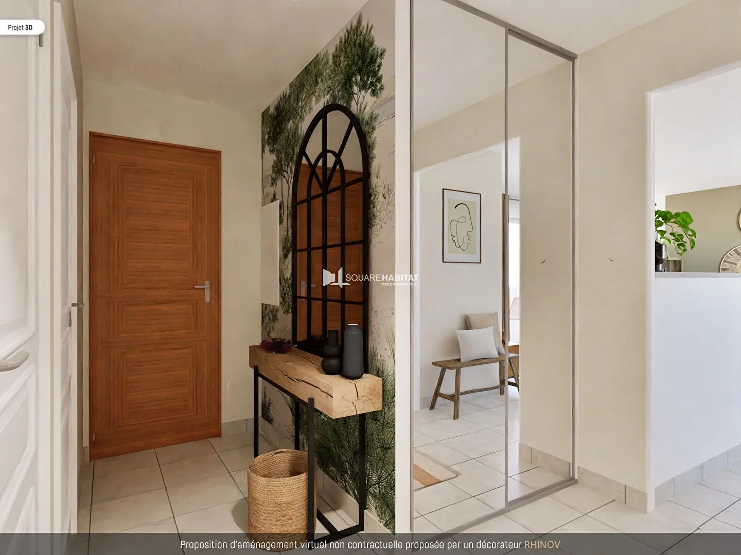 Appartement 3 pièces à Gap avec terrasse et parking, idéal investisseur ou résident 