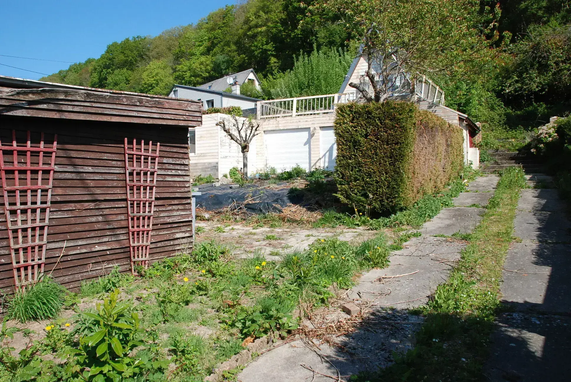 Terrain constructible à Colleville près de Fécamp avec vue dégagée 