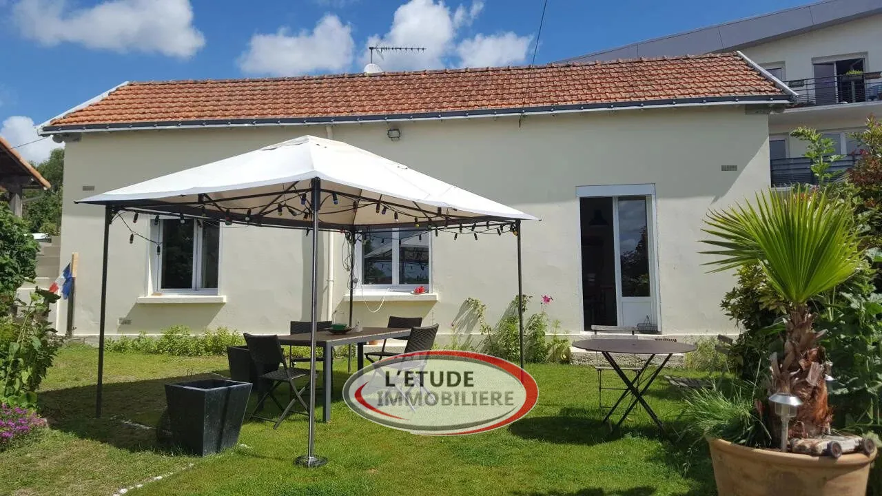 Maison de plain-pied à Saint-Herblain Centre-ville avec dépendance et garage 