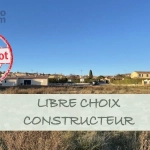 Terrain constructible de 512 m² à Pourrières avec vue sur la Sainte Victoire