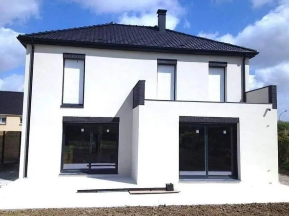 Maison contemporaine avec 4 chambres à Morgny-la-Pommeraye, proche Rouen