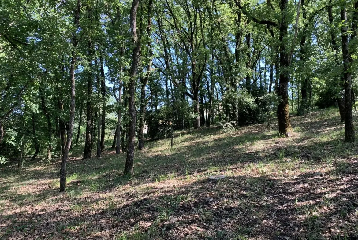 A vendre terrain constructible à Puygouzon avec vue exceptionnelle 