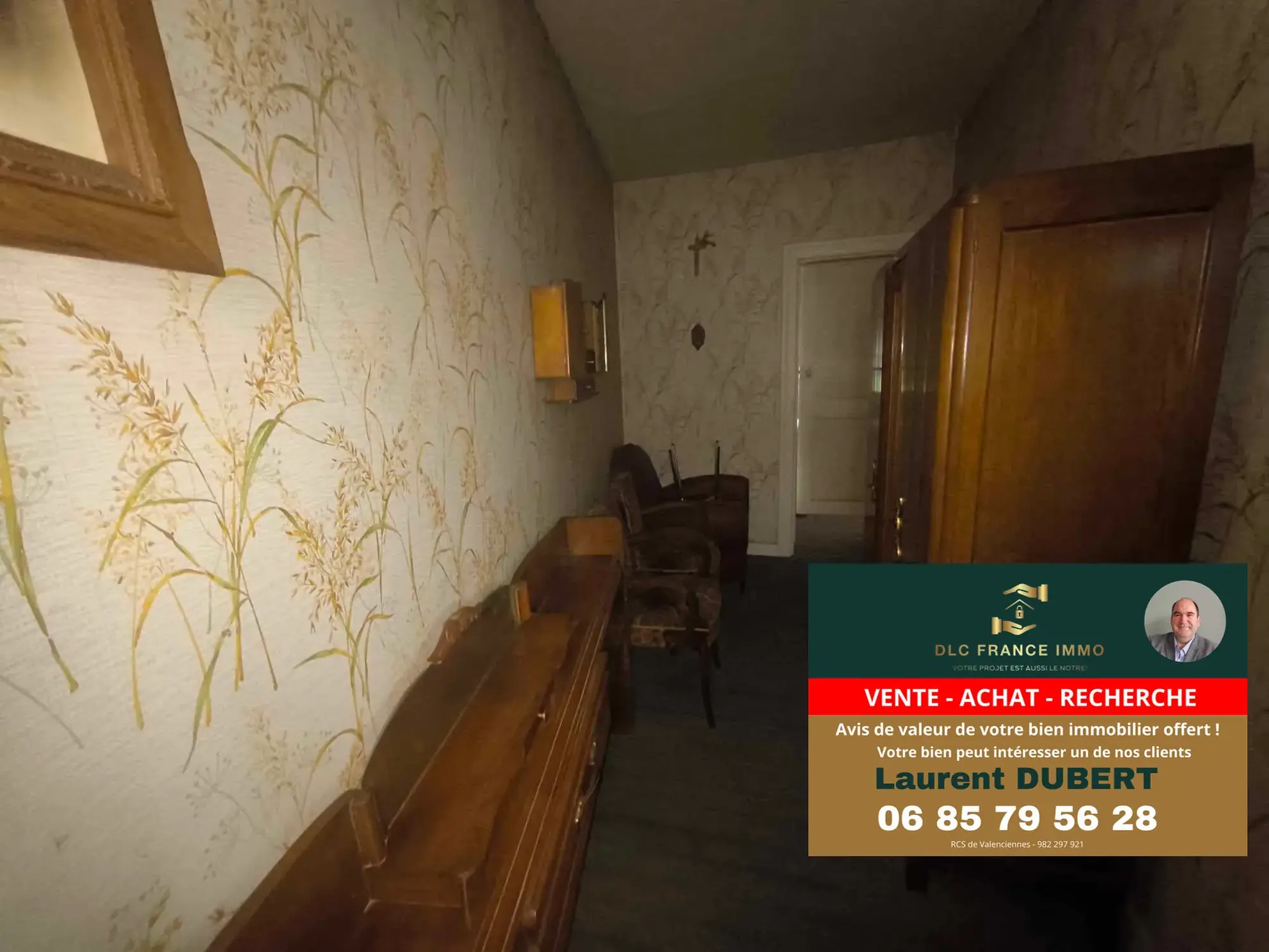 Maison à rénover avec potentiel à Aulnoye-Aymeries - Grand terrain et garage 