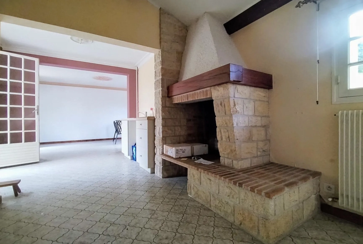 Maison de campagne avec jardin à 8 km de LANGON - 2 chambres et garage 
