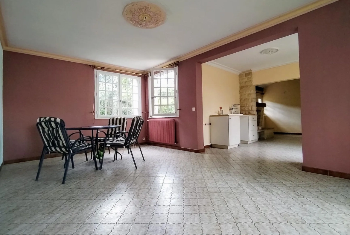 Maison de campagne avec jardin à 8 km de LANGON - 2 chambres et garage 