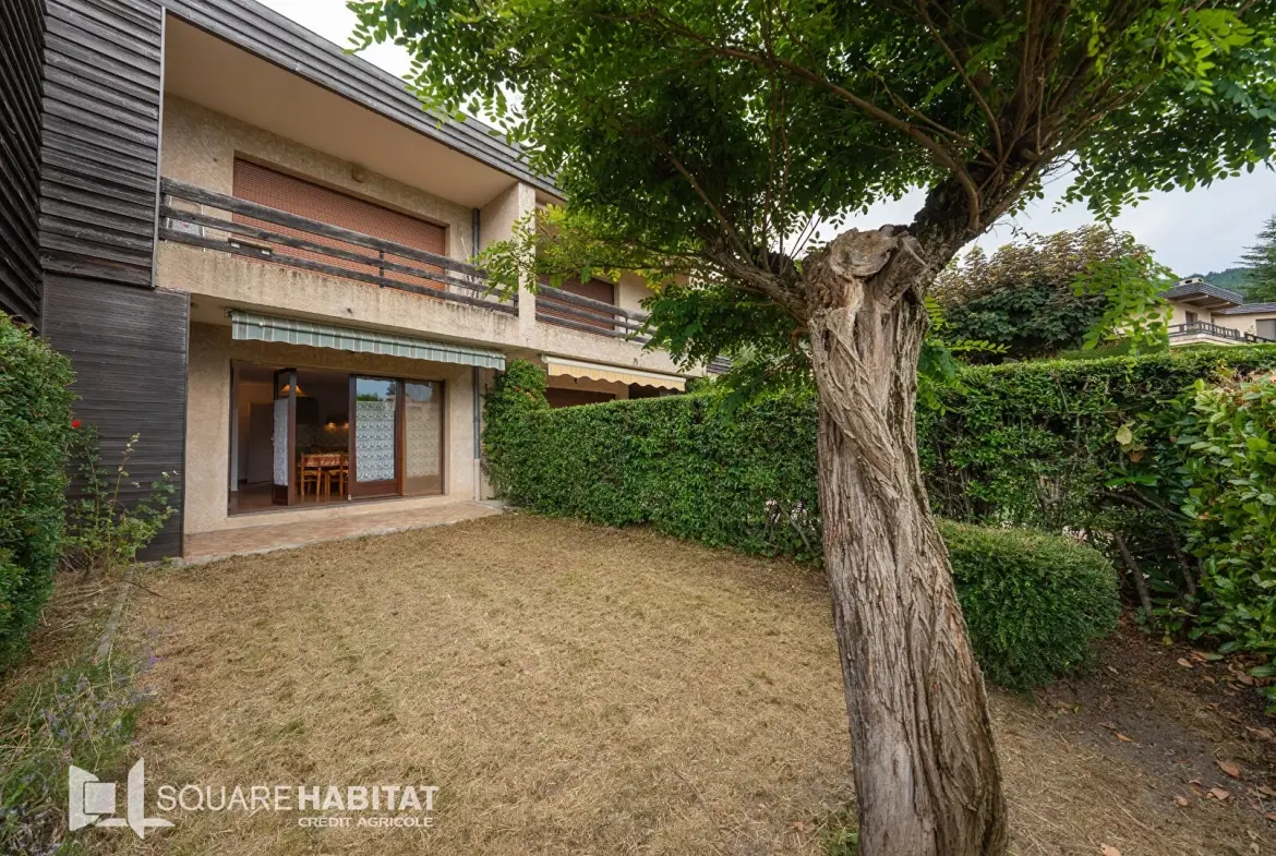 Appartement 2 pièces avec jardin à Savines-le-Lac, proche de la plage 