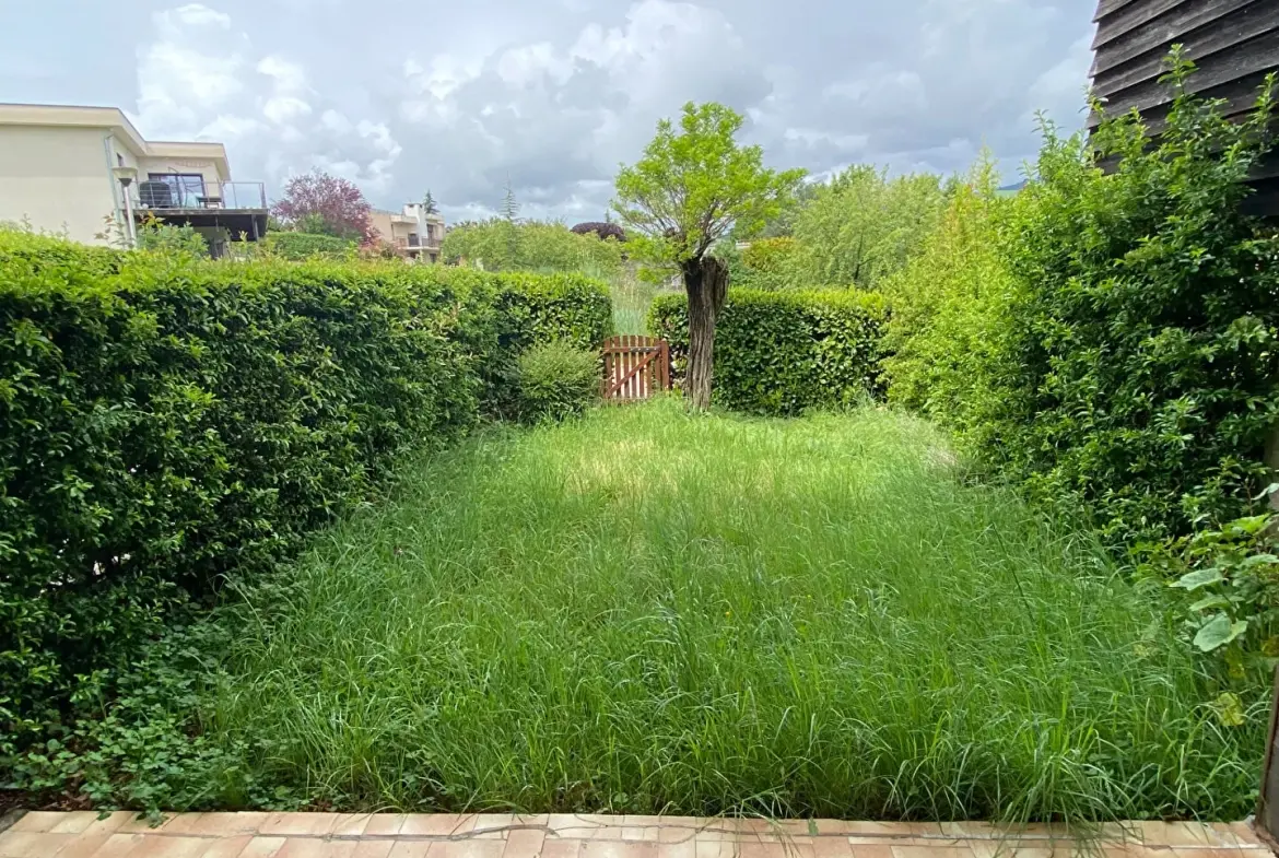 Appartement 2 pièces avec jardin à Savines-le-Lac, proche de la plage 