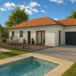 Construction de maison neuve à La Frette – Projet personnalisé de 90 m² avec garage et terrasse