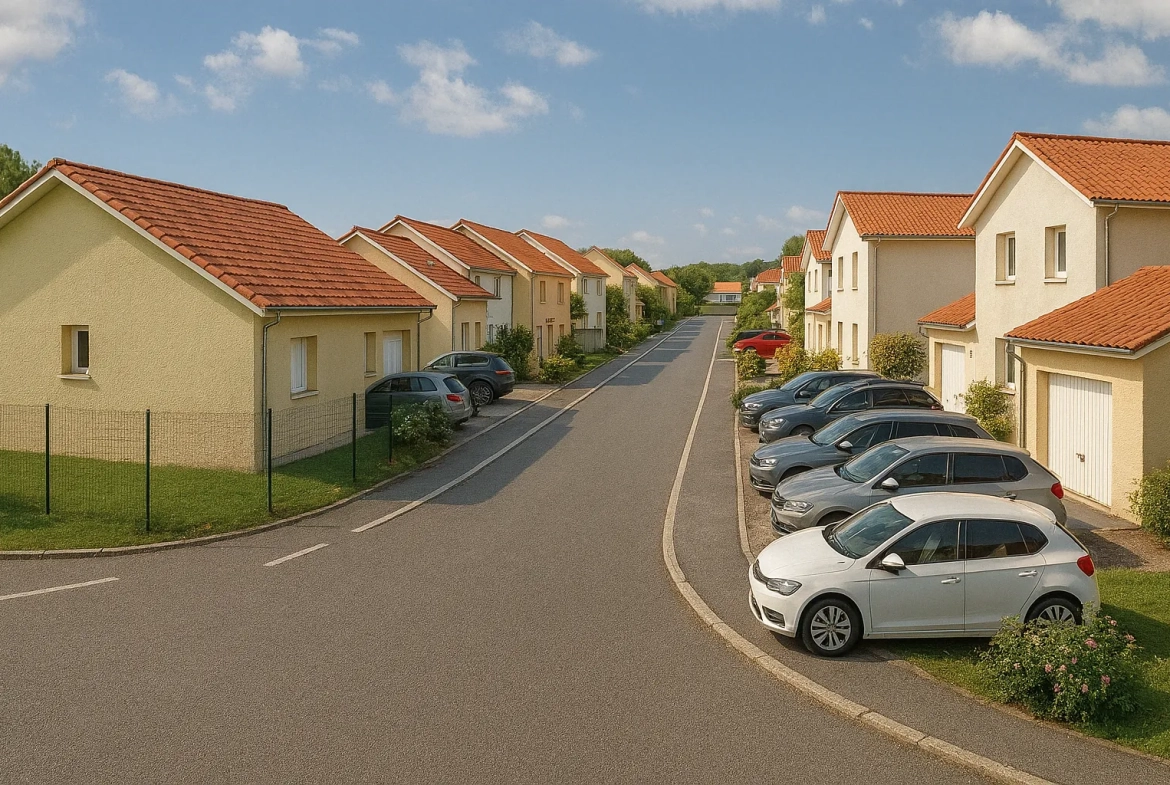 Belle maison en VEFA à Chirens avec 3 chambres, garage et emplacement privilégié 
