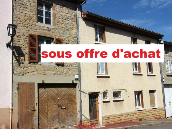 Maison de village à rénover avec jardin à Tramayes - Fort potentiel