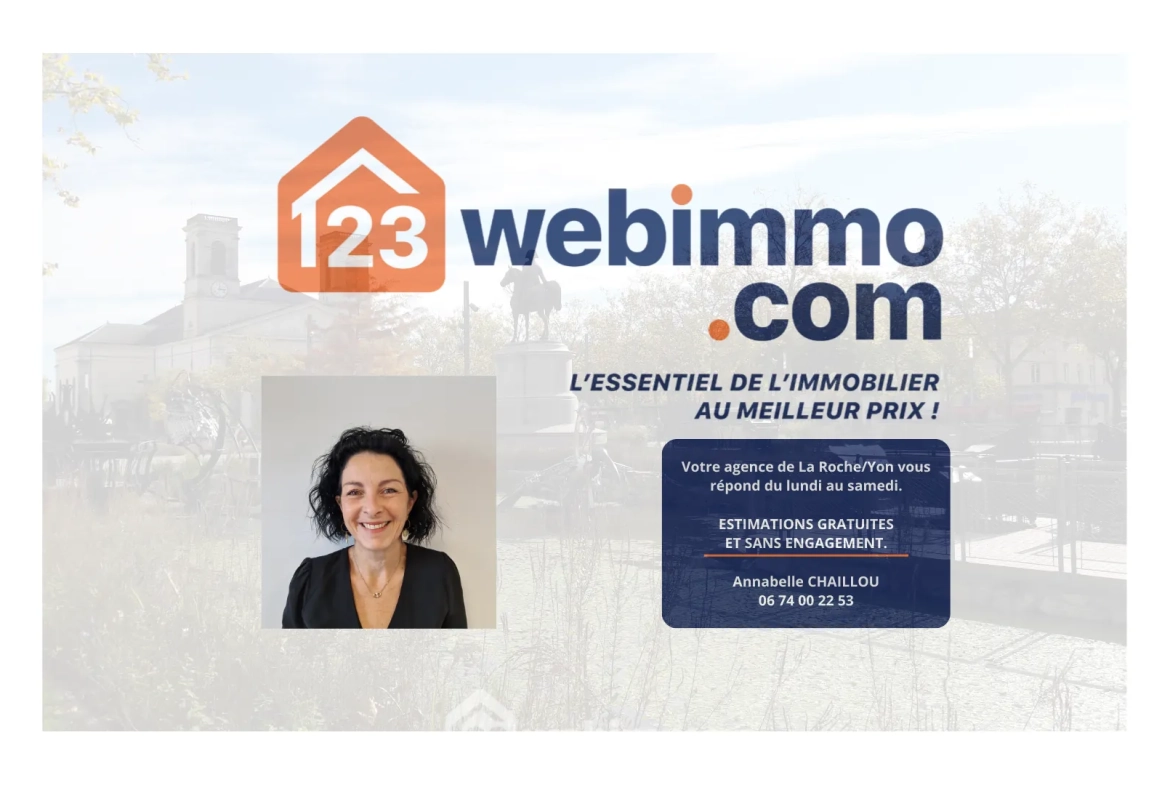 Appartement traversant de 77 m² avec terrasse à La Roche-sur-Yon 