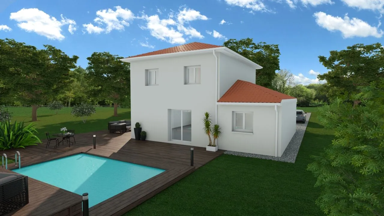 Maison neuve 100 m² à Beaucroissant avec jardin et conformité RE 2020 - Opportunité à saisir 