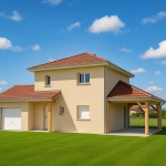Maison neuve de 90 m² avec jardin à Brens – Construction écologique RE 2020