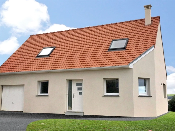 Maison neuve familiale à Bouville avec 4 chambres et garage