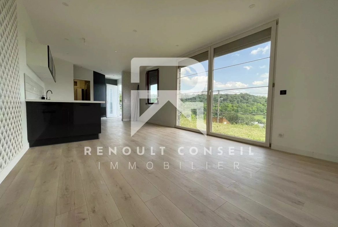 Maison lumineuse à Rouen avec grand jardin et potentiel constructible 