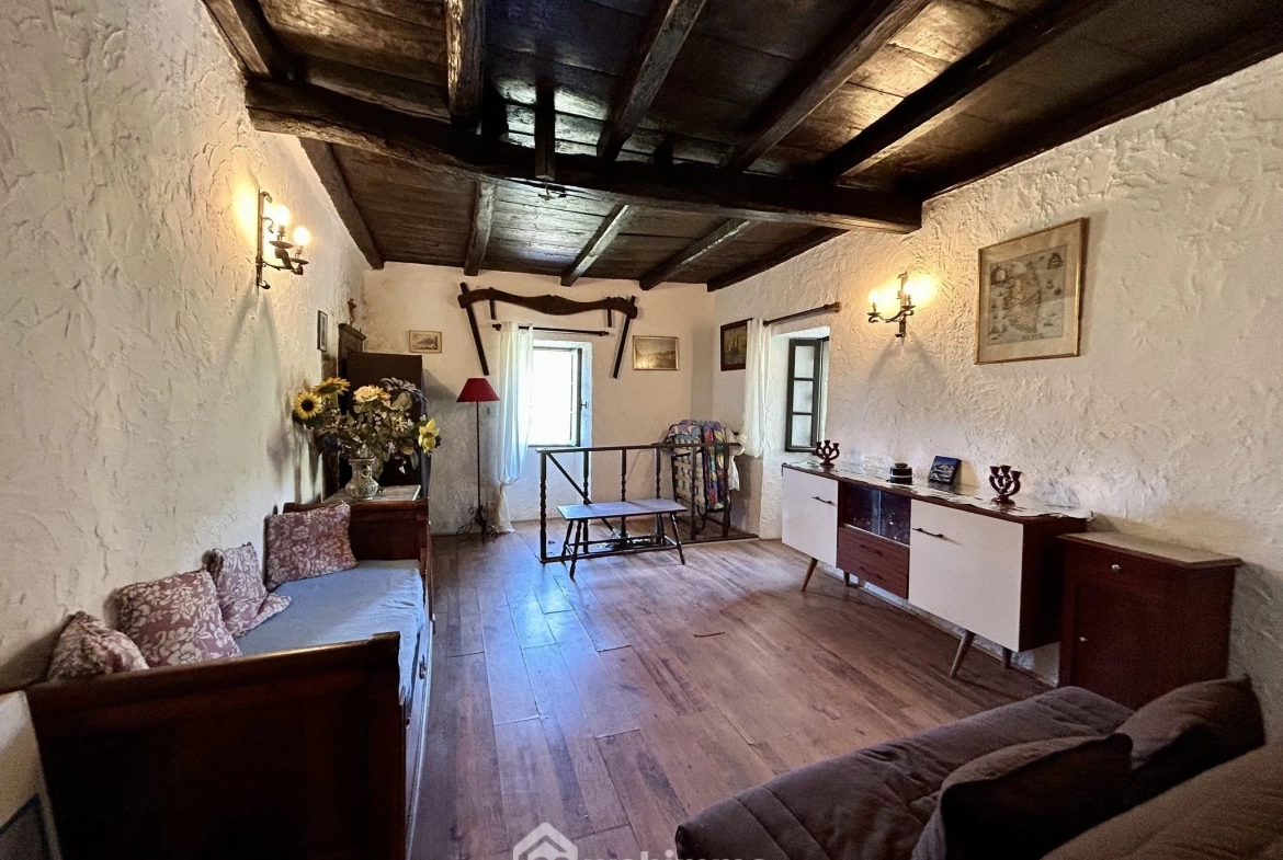 Maison de village à Bigorno avec terrasse et vue panoramique en Corse 