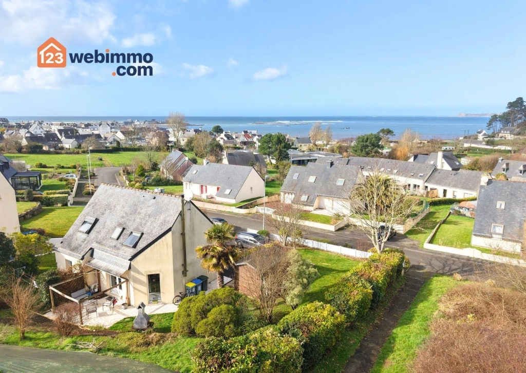 Maison contemporaine de 110 m² à Trédrez-Locquémeau avec terrasse et terrain de 672 m²