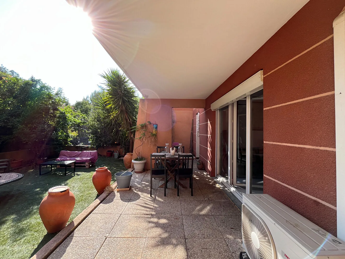 Appartement T3 à Marseille 9ème avec terrasse, jardin et parking 