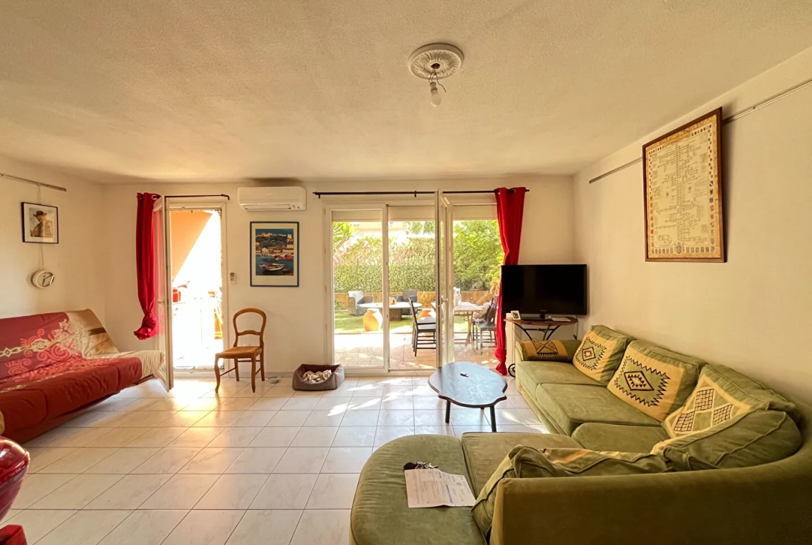 Appartement T3 à Marseille 9ème avec terrasse, jardin et parking 