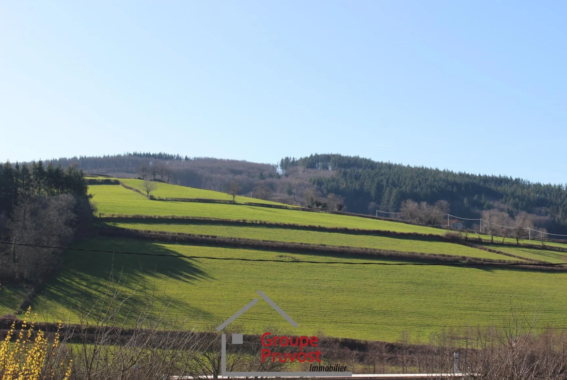 Vente Villa 4 Chambres à Matour avec Grand Terrain et Garage 