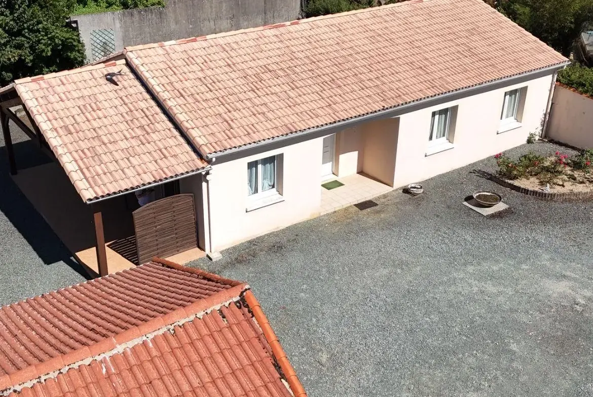 Maison de plain-pied avec 3 chambres à Saint-Pardoux, 101 m² 