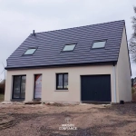 Pavillon neuf avec 4 chambres à Montreuil-en-Caux, terrain de 850 m², performance énergétique optimale