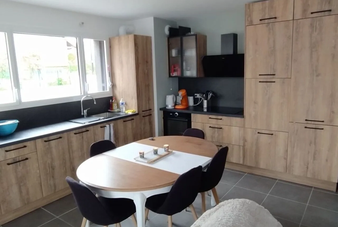 Pavillon neuf avec 4 chambres à Montreuil-en-Caux, terrain de 850 m², performance énergétique optimale 