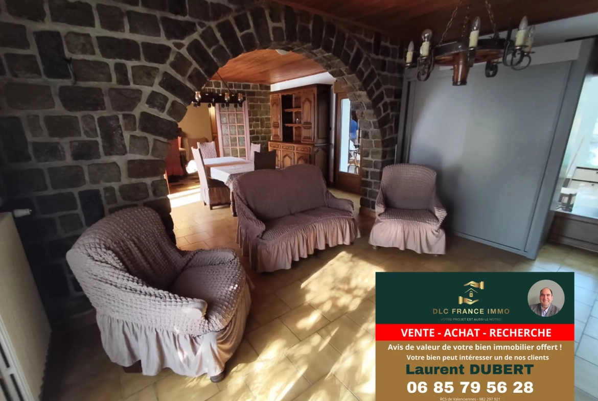 Maison individuelle à vendre à Wallers - secteur recherché, potentiel intéressant 