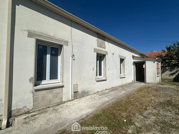 Maison à rénover de 135 m² avec potentiel à Athies-sous-Laon
