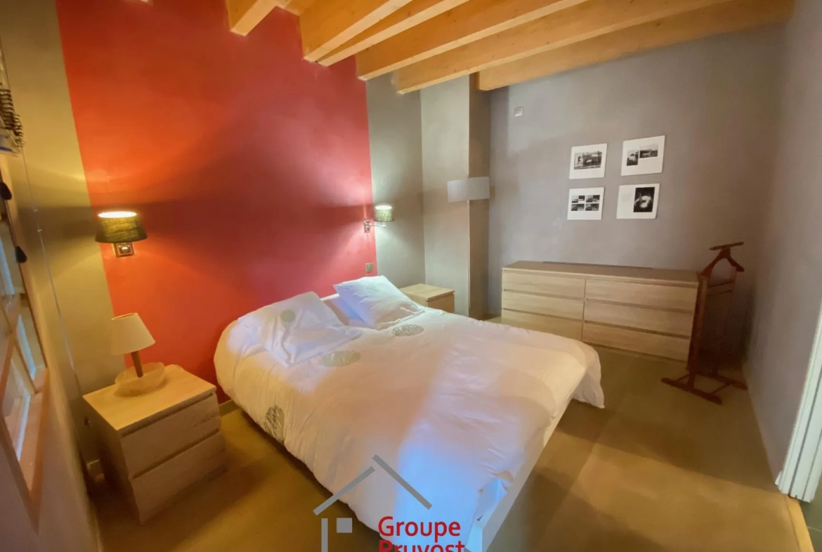 Maison de ville moderne à Cluny avec 3 chambres et luminosité optimale 