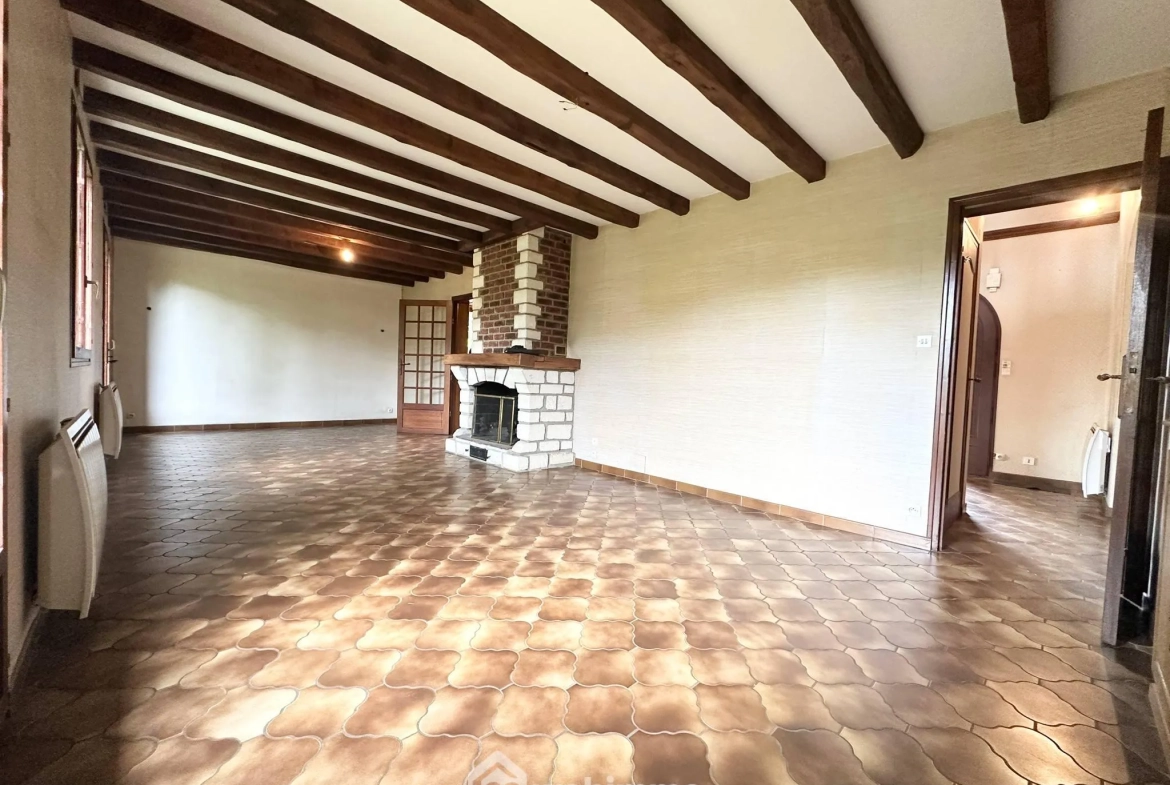 Belle maison de 154 m² à Bruyères-et-Montbérault avec jardin et sous-sol 