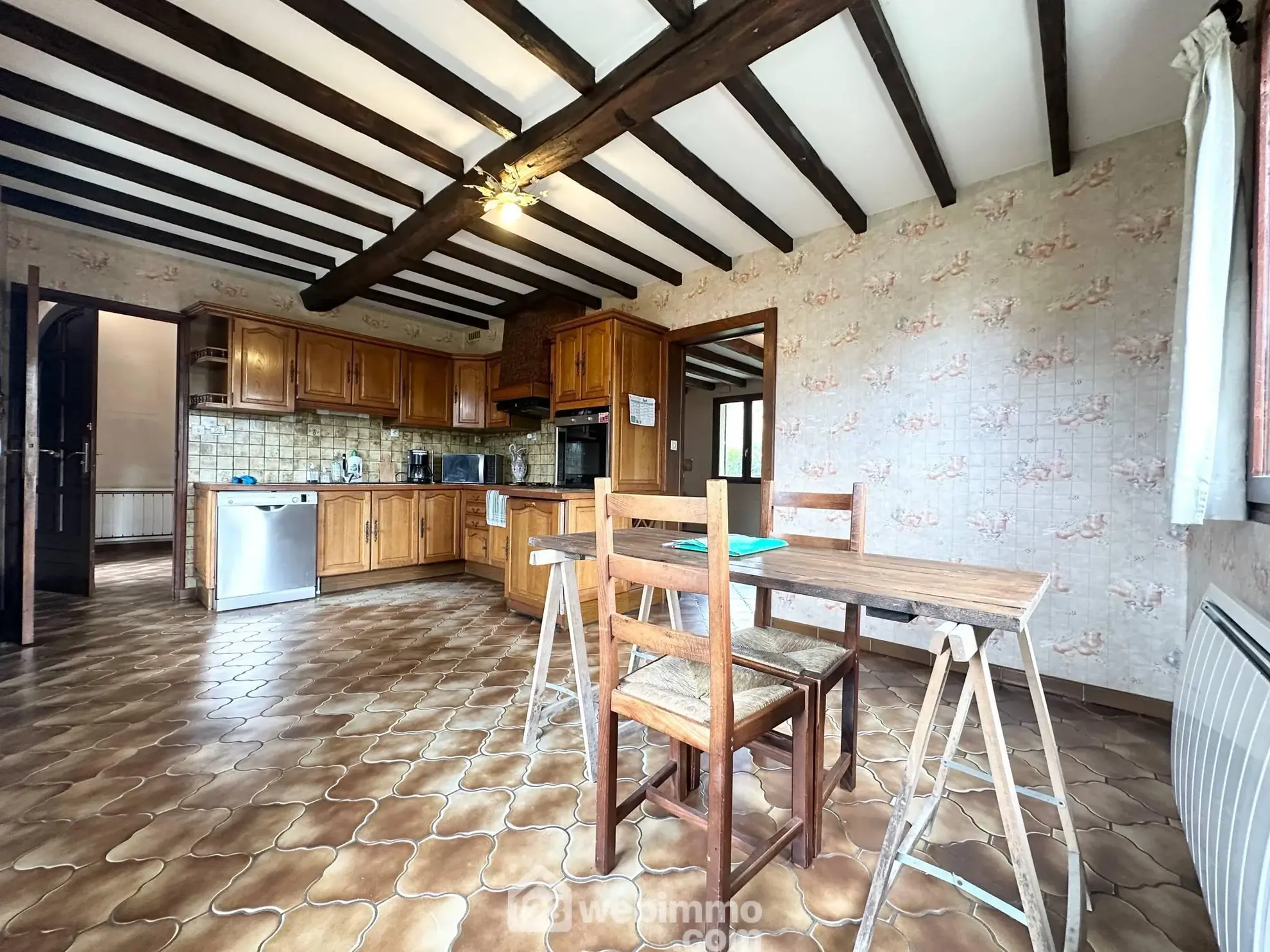 Belle maison de 154 m² à Bruyères-et-Montbérault avec jardin et sous-sol 