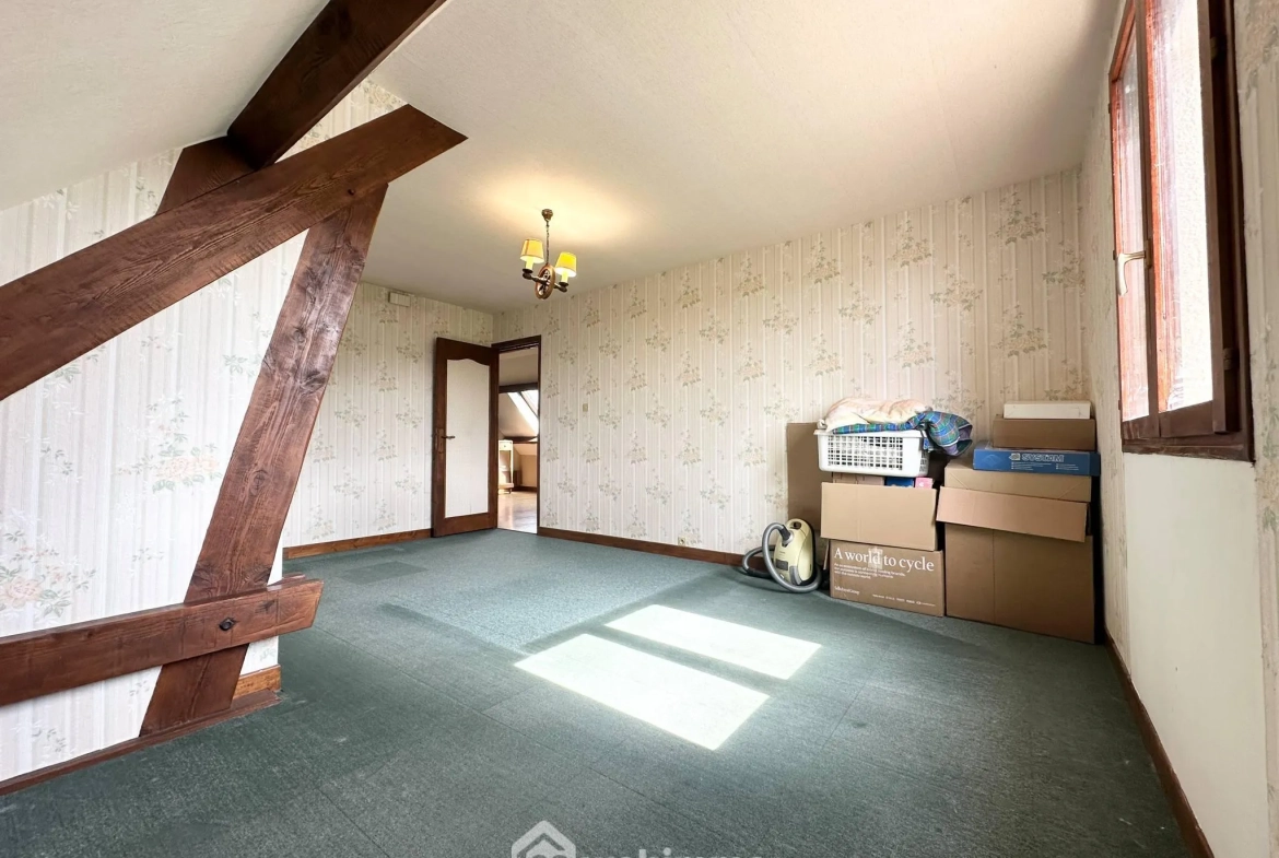 Belle maison de 154 m² à Bruyères-et-Montbérault avec jardin et sous-sol 