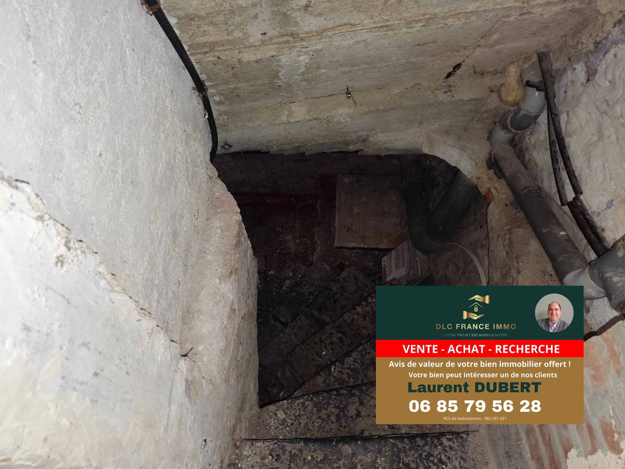 Maison en pierre à rénover de 5 pièces à Bachant dans l'AVESNOIS 