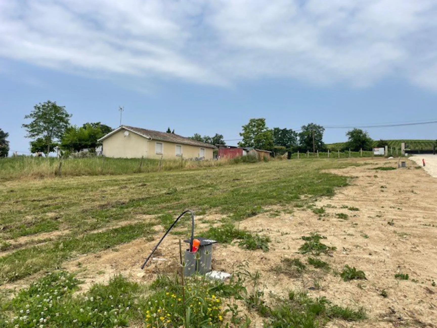 Terrain à bâtir entre Capian et Créon en zone RNU - Viabilisé et prêt à construire 