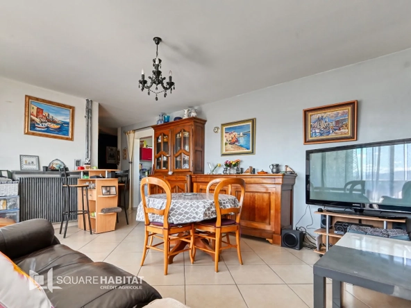 Appartement 4 pièces avec vue panoramique à Marseille 13013 - Cave et parking