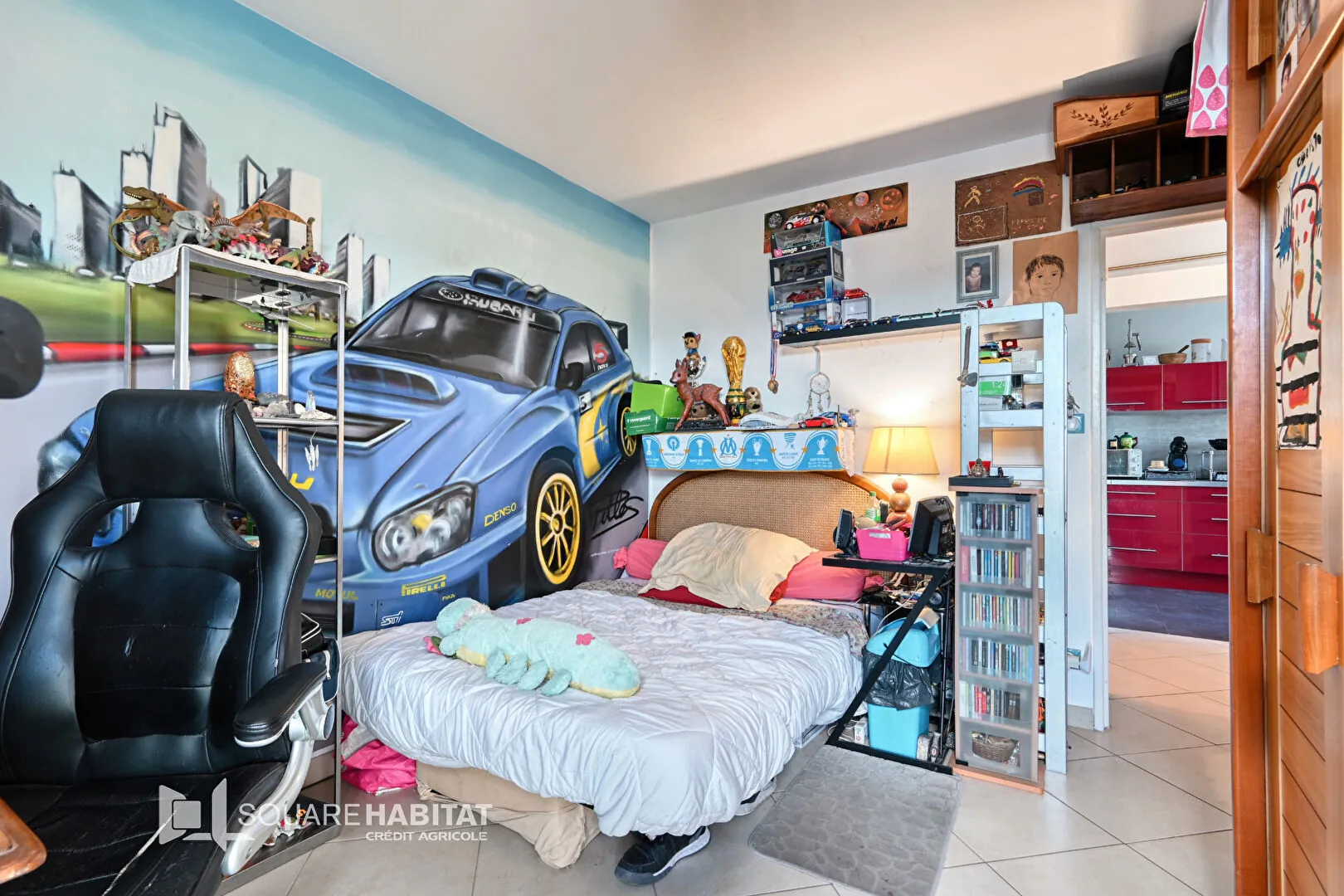 Appartement 4 pièces avec vue panoramique à Marseille 13013 - Cave et parking 