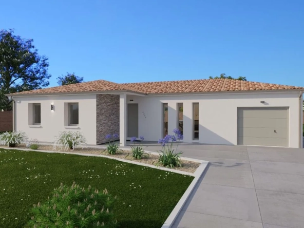 Maison neuve Capri 102 m² avec 4 chambres à Availles-en-Châtellerault