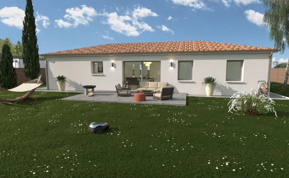 Maison neuve Capri 102 m² avec 4 chambres à Availles-en-Châtellerault 