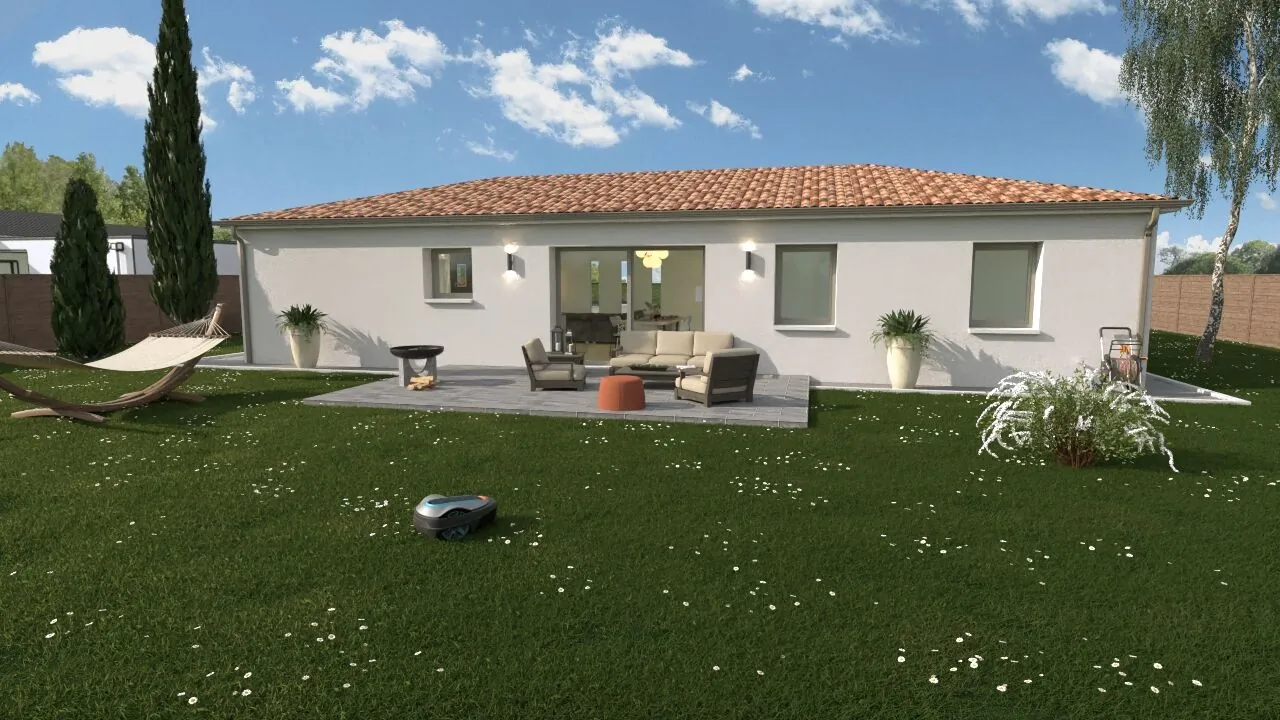 Maison neuve Capri 102 m² avec 4 chambres à Availles-en-Châtellerault 